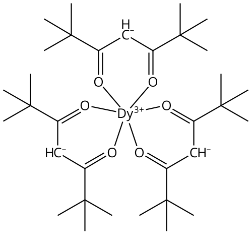 Tris(2,2,6,6-tetramethyl-3,5-heptanedionato)dysprosium(III) Chemical Structure